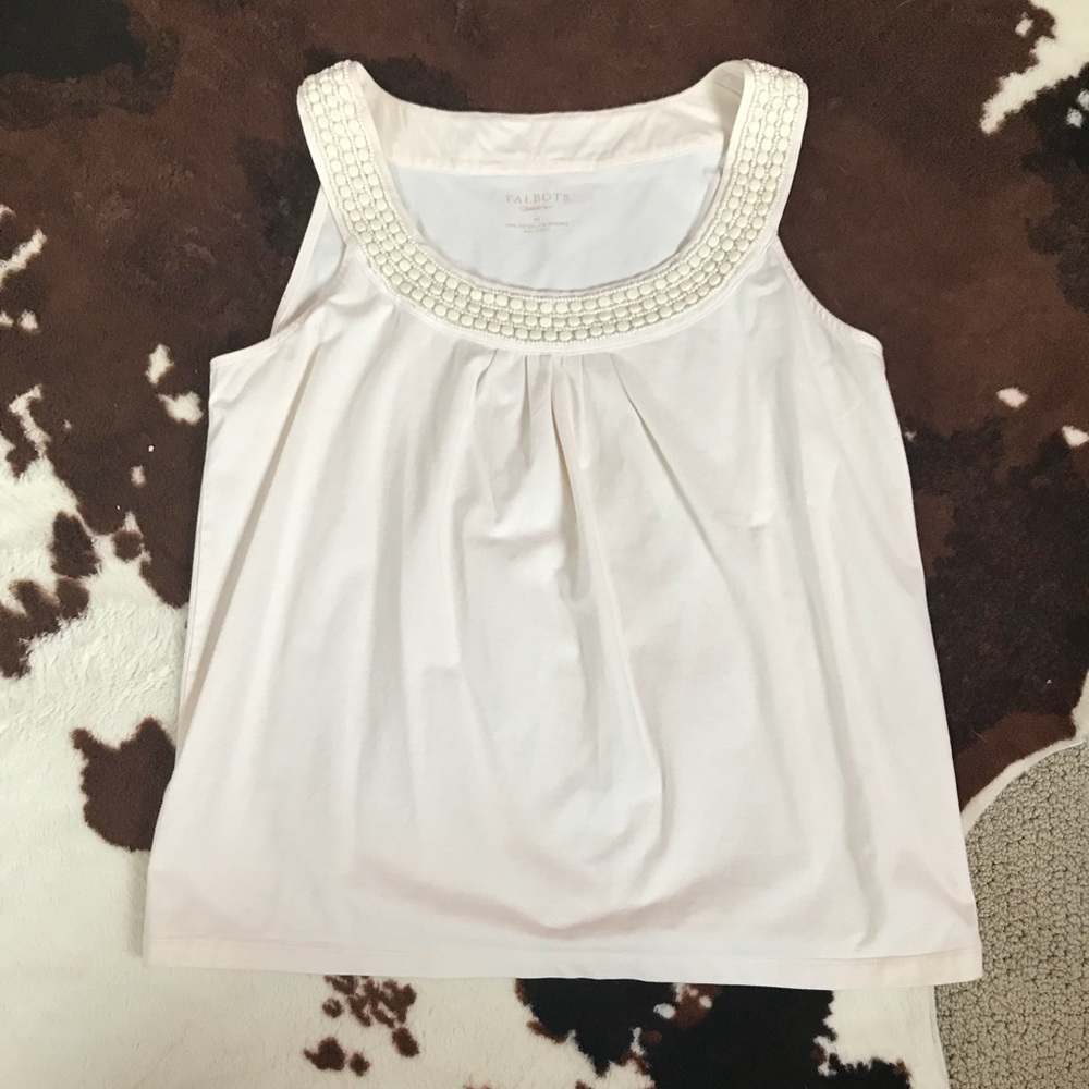 Talbots sleeveless top